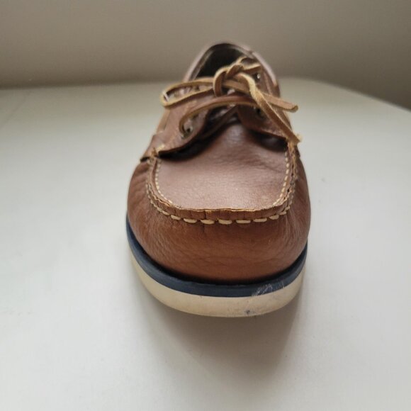 Retreat Leather Brown Loafer Shoes [Men's US 7] - Picture 5 of 8